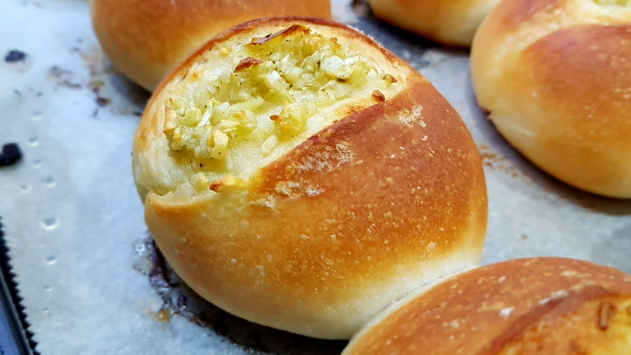 28 Garlic Butter Bread Rolls YouTube