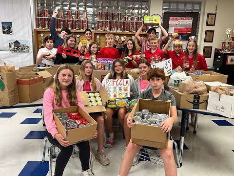 Anthony Wayne Junior High School Food Drive