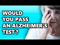 Watch This Man Take A Test For Alzheimers