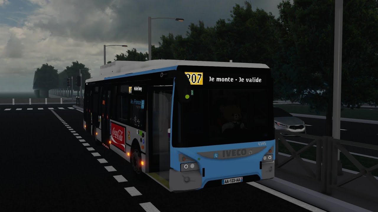 [DSP 9] Marne et Brie - Bassin Vallée de la Marne|Ligne 207|Iveco Urbanway 12 GNV C9|Roblox