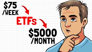 $75/week Into These ETFs SURPASS your full time job THE SOONEST