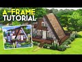 HOW TO: A-FRAME HOUSE | The Sims 4 Tutorial (No CC)