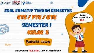 Soal STS Bahasa Jawa Kelas 5 Semester 1 Kurikulum Merdeka