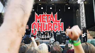 Metal Church - Damned if you do en Brutal Assault 24.