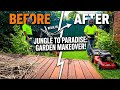 JUNGLE TO PARADISE: GARDEN MAKEOVER!