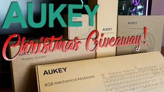 'Tis The Season of Giving - Big GIVEAWAY from AUKEY and LongBarrel!