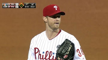 MIA@PHI: Kendrick allows one run, gets the win