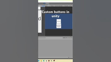 Custom buttons #unityengine #coding #tutorial