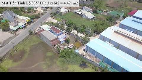 Bán Đất 4.285m2 Hai Mặt Tiền Đường 835A | Quy Hoạch TMDV | Giá Giảm Còn 35 Tỷ | Cần Giuộc - Long An