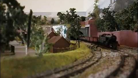 Croy Hill N Gauge Model Railway April 2014