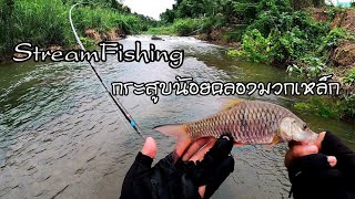 StreamFishing ตกปลากระสูบน้ำไหลคลองมวกเหล็ก Abu Garcia Max STX Abu Garcia Morrum Area Marter 2-6lb