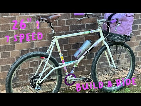 26” MTB Commuter Bike Build - Nishiki Alien - YouTube