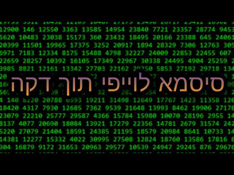 איך להשיג סיסמא לווי פיי תוך פחות מדקה ואיך לגרום לחברים שלכם לחשוב שאתם האקרים - cmd