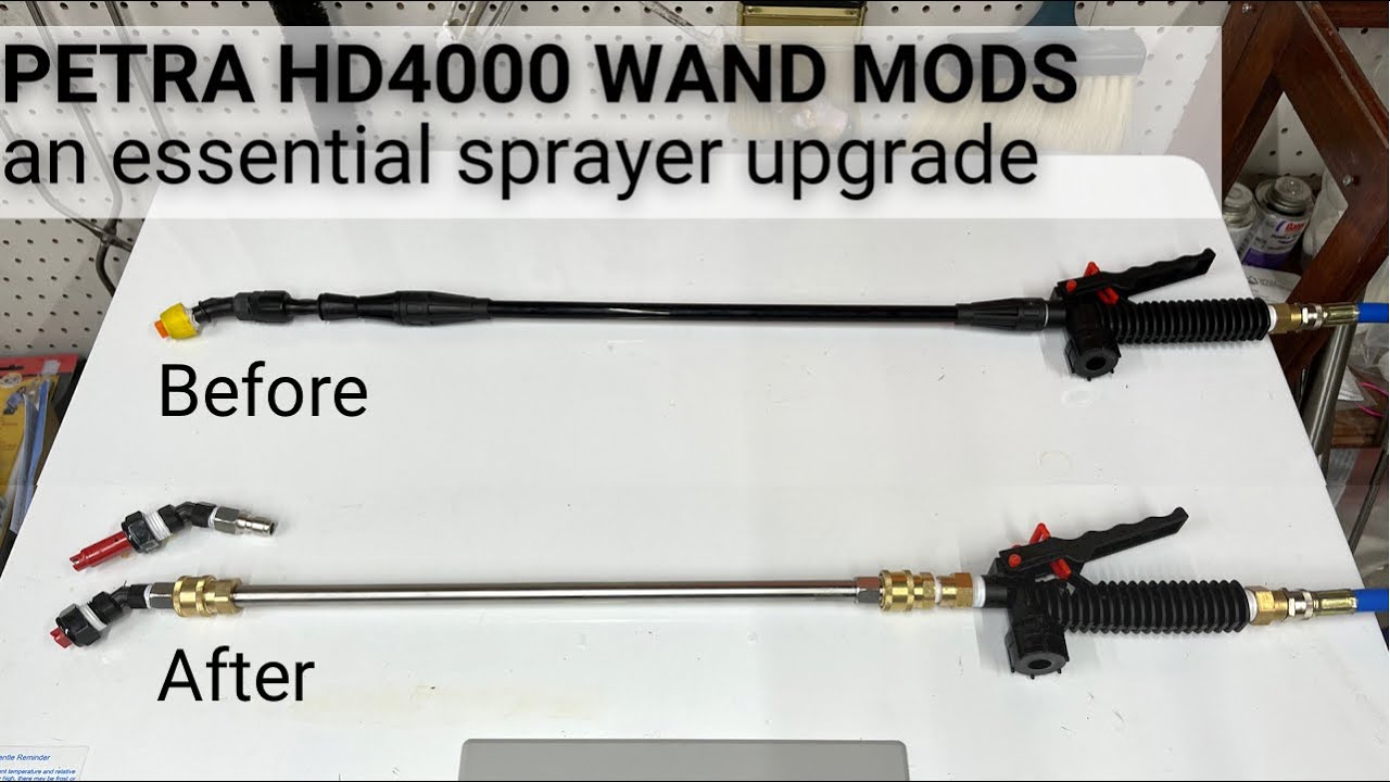 Добавление насадок TeeJet 💦 и фитингов быстрого подключения к Petra HD4000