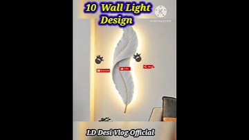 10 wall light designs // 10 wall light design ideas #walllights #walldecor #light