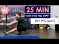 BAUCH, BEINE, PO Workout: NEUN effektive Übungen für Zuhause! - Stufe 3 | Train Hard and Smart