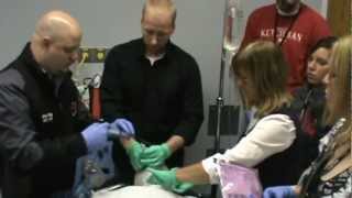 2012 Kalitta MedFlight Training Lab - Adult Scenario With Dr. Moussa and Kalitta MedFlight Staff