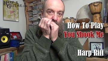 Blues Harmonica Lesson You Shook Me