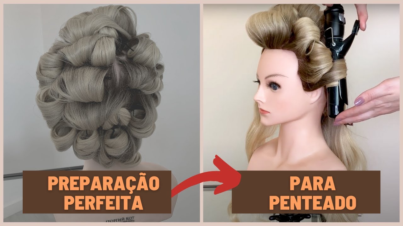 Como Preparar o Cabelo Para Penteado