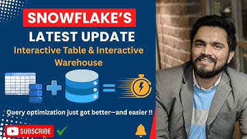 Snowflake New Feature: Interactive Table + Warehouse | Boost Query Speed! ⚡