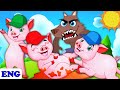 Three Little Pigs | Bedtime stories and fairy tales for kids