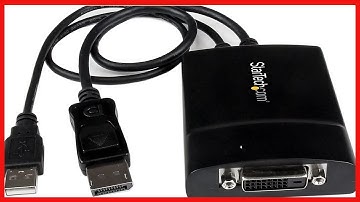 StarTech.com DisplayPort to DVI Dual Link Active Adapter - DisplayPort to DVI-D Adapter Video