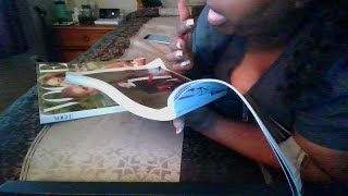 ASMR| RELAXING SLOW MAGAZINE PAGE TURNING| INTENSE FINGER LICKING| WET MOUTH SOUNDS| FAN SOUNDS