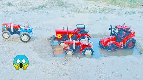 Diy tractor stuck in mud mini science project || Part-13 || Tractor Video || gadi || @Shubbu Creator