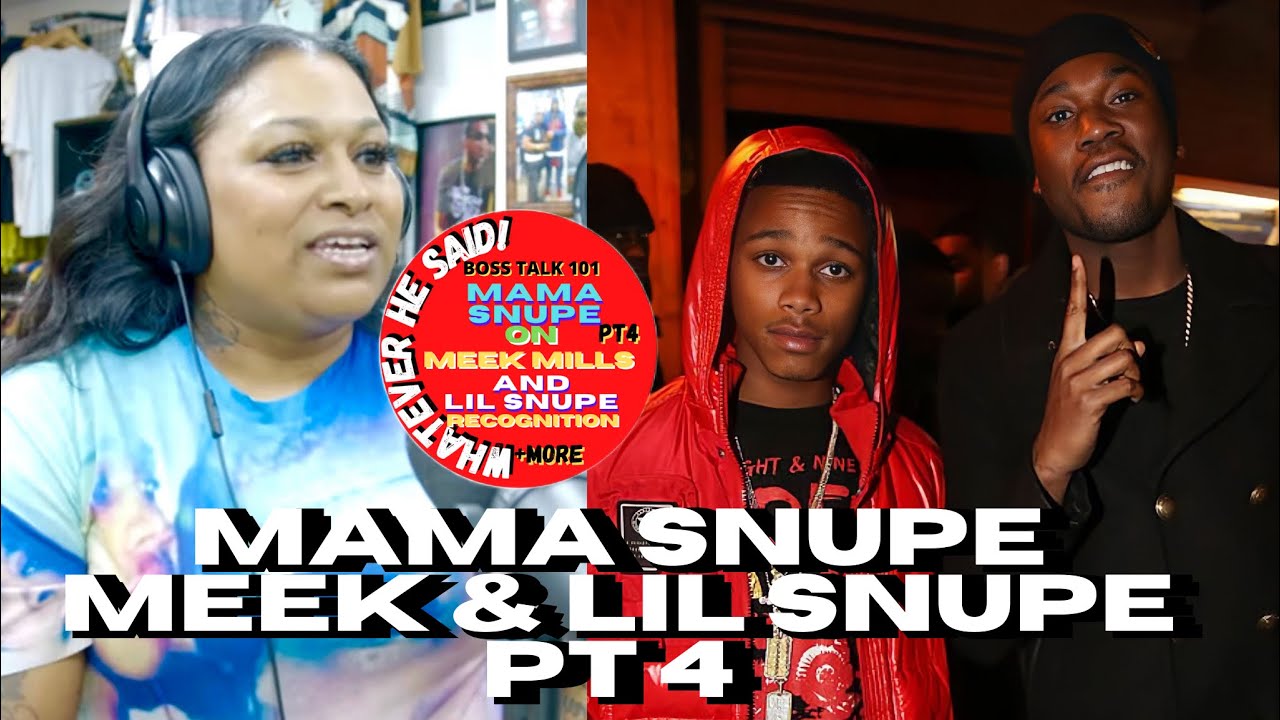 Mama Snupe on Meek Mills Sends a GreyHound Bus Ticket for Lil Snupe to ...