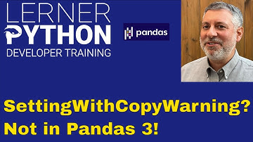 SettingWithCopyWarning? Not in pandas 3, thanks to "copy on write"