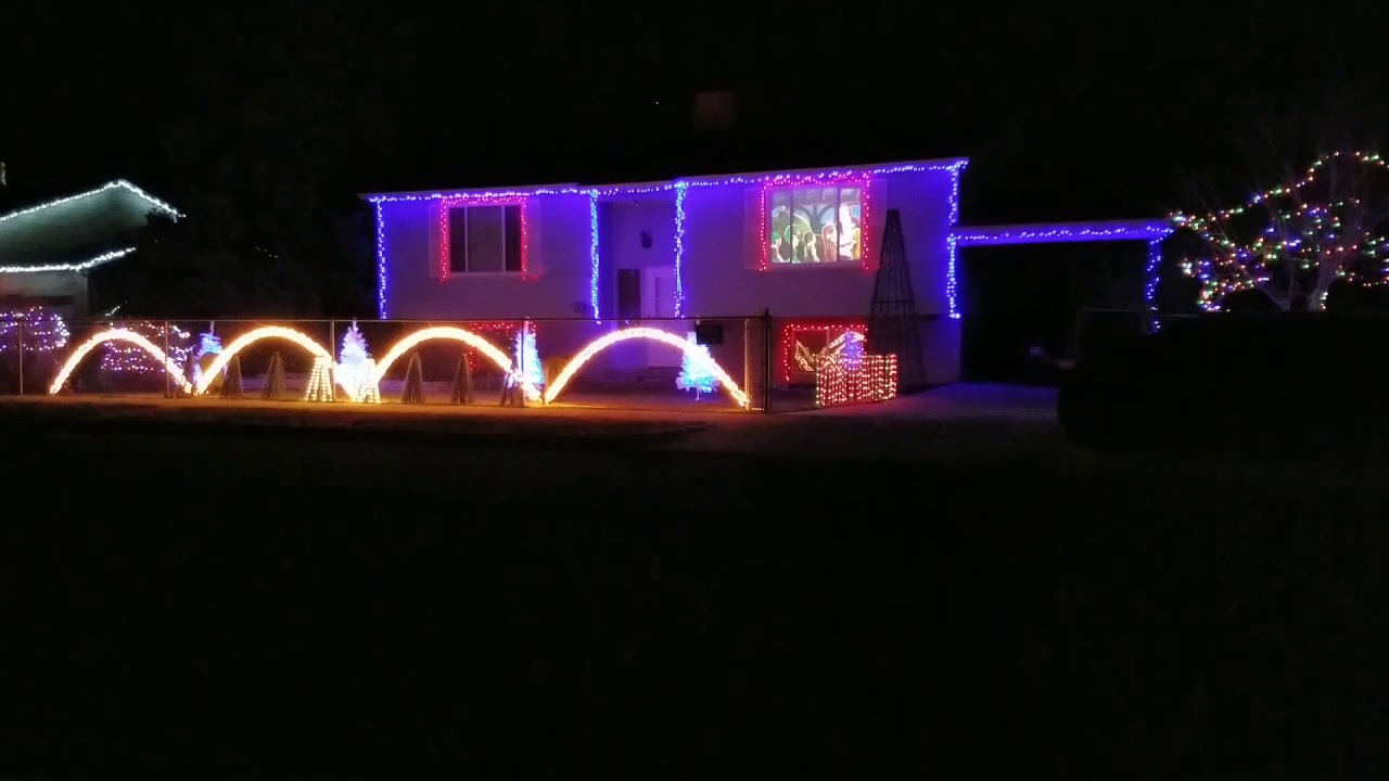 Amazing Grace 2017 Christmas Lights YouTube