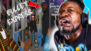 THEY ALL COOKED THIS! | Bullet Express - Randy Bullet x P Money x Big D x Wayne x Wiked (REACTION)