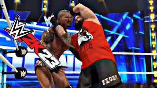 Kevin Owens vs Randy Orton Full Match on Smackdown Hindi Gameplay (WWE 2K23)