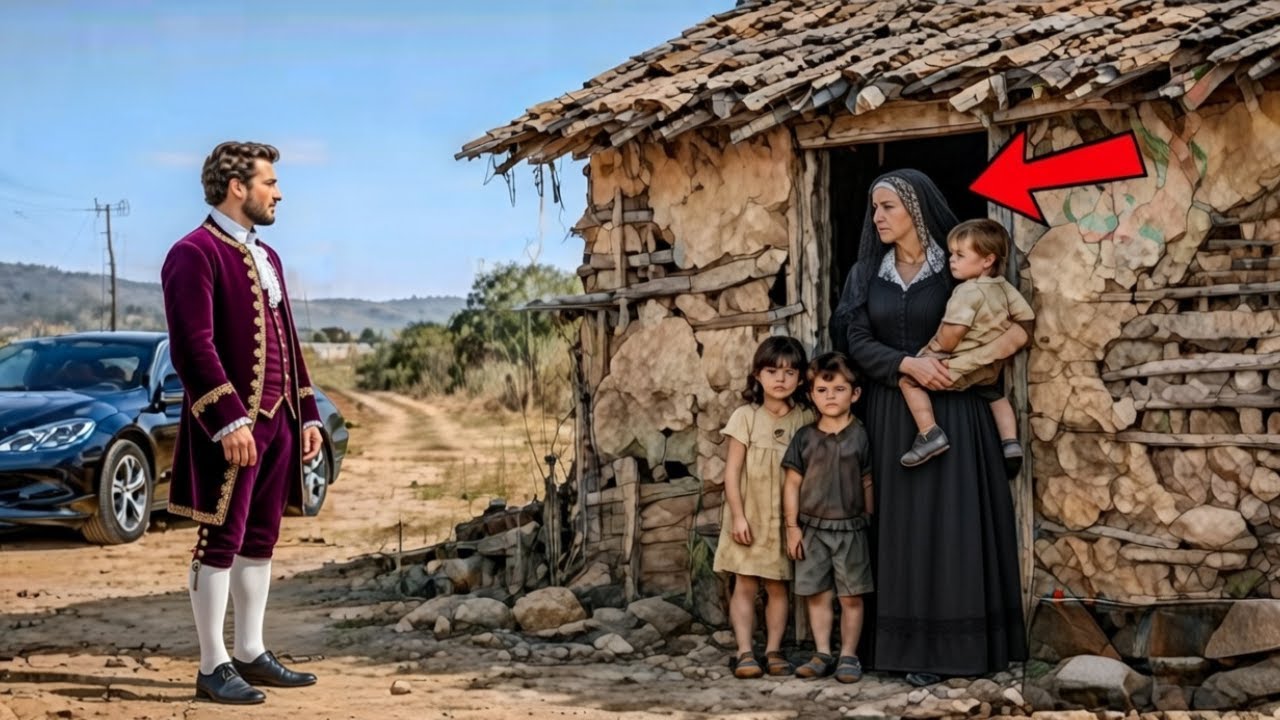 DUQUE SEGUE UMA VIÚVA E A VÊ EM UMA CABANA ABANDONADA COM OS FILHOS… E ELES REVELAM A VERDADE