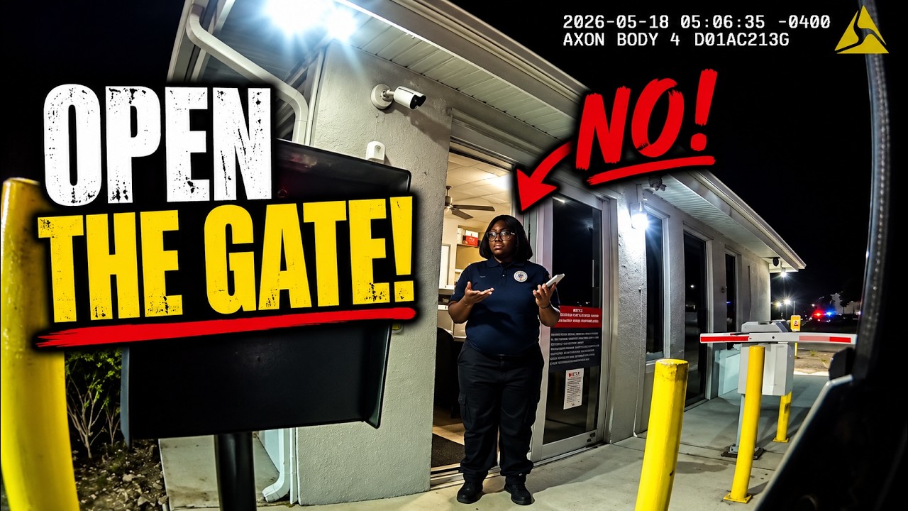 Officer Locked Out of Secured Facility During Active Traffic Stop