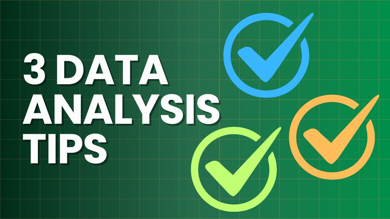 Три полезных совета по анализу данных и решению проблем