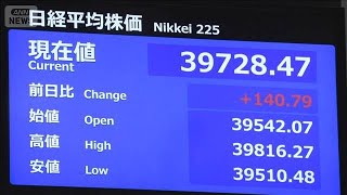 日経平均　小幅下落から一時200円高に　米関税政策による売りは限定的(2025年7月8日)