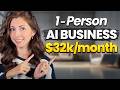 The Easiest 1 Person AI Business You Can Start TODAY