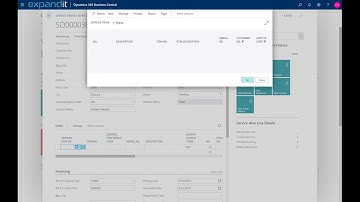 ExpandIT Field Service - From item to service order in BC with planning on Planni