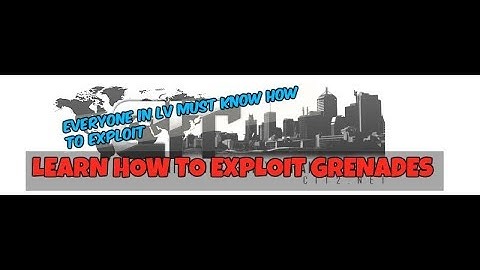 [MTA:CIT2]How to exploit grenades with fist