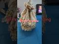 “Make This Royal Potli Bag in Minutes!👑✨| Diy potli bag tutorial #ussewtips #diy #fashion #shorts