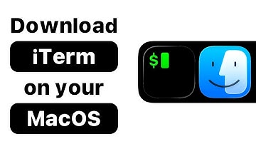 Download iTerm on MacOS