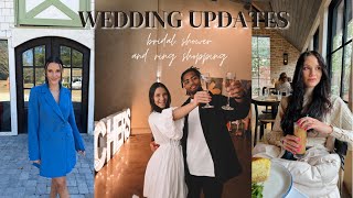 WEDDING UPDATES: Couple Shower, Ring Shopping, + Picking Up My Dress