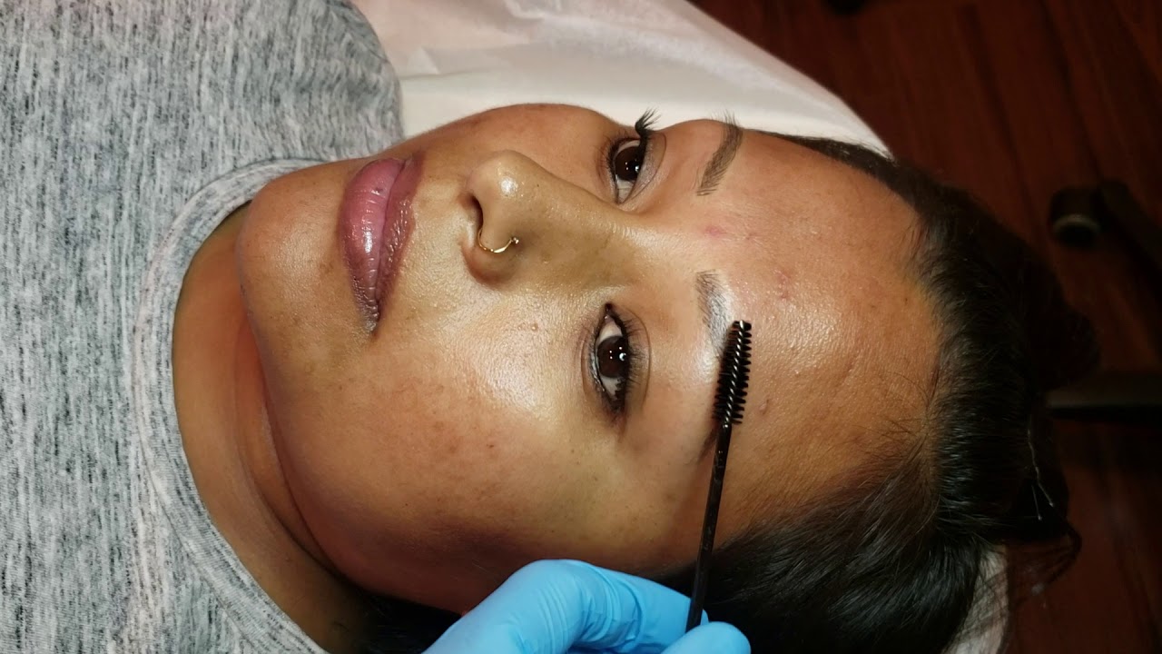 90 microbladed eyebrows done in San Jose. The best microblading in the