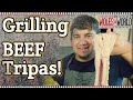 how to cook beef tripas on the grill...