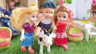 Barbie Doll Ki Kahani || Barbie Village Story in Hindi || Barbie Doll Cartoon