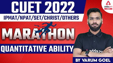 CUET 2022 Marathon | Quantitative Aptitude | CUET 2022 Preparation