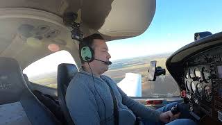 First flight of 2023 in the Diamond 40D.