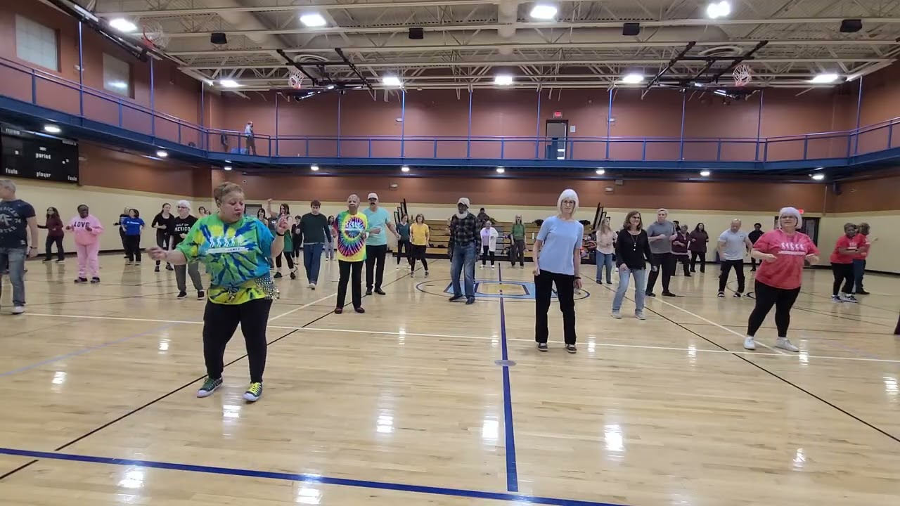 The Gotta Dance Soul Line Dancers doing 