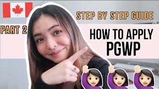 How to Apply for Post-Graduation Work Permit (PGWP) | Work in Canada 🇨🇦 | Glaire Cartago
